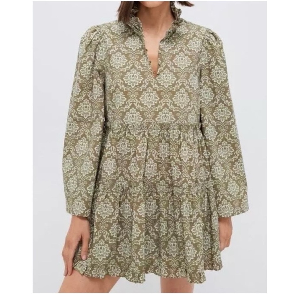 TUCKERNUCK Moss Printed Russell Mini Dress